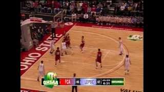 FCA Knights v Leipsic Vikings  D4 State SemiFinal at The Schott  032213 [upl. by Dnaltiak]