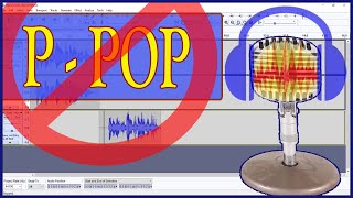 Remove Popping Ps with Audacity 🎙 Remove Plosives [upl. by Redleh]