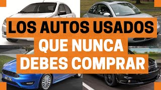 Los AUTOS USADOS que NO debes COMPRAR  Motoren Mx [upl. by Metah583]