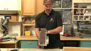 How To Use A Belt Sander [upl. by Ylagam]