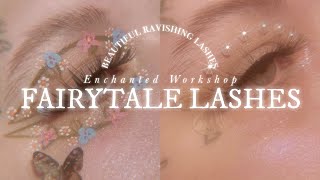 ☾ °FAIRYTALE LASHES˚✩  long ethereal eyelashes subliminal [upl. by Anelleh]