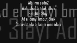 Fadl Shaker ft Elissa Juwa el rou7 09 Lyrics [upl. by Schilling]