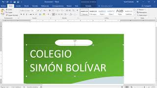 CÓMO HACER UNA CREDENCIAL EN WORD [upl. by Newbill]