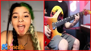 Guitarist BLOWS MINDS on OMEGLE [upl. by Ybloc]