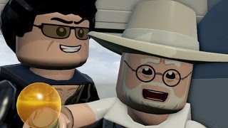 LEGO Jurassic World Walkthrough Part 1 Prologue  The Park is Open Jurassic Park [upl. by Moneta]