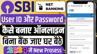 SBI Internet Banking User Id Password Kaise Banaye OnlineSBI net banking online registration 2021 [upl. by Okihsoy211]