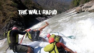 The Wall Grade 4 Rapid  Most Dangerous and Banned Rapid River Rafting in Rishikesh 2019 4K [upl. by Lindsley]