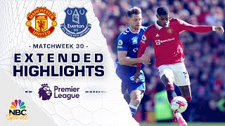 Manchester United v Everton  PREMIER LEAGUE HIGHLIGHTS  482023  NBC Sports [upl. by Kleon]