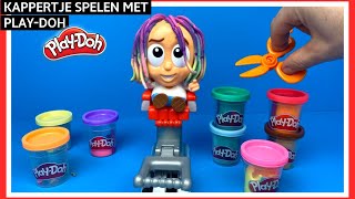 Play Doh Kapper set uitpakken en spelen  Family Toys Collector [upl. by Grekin]