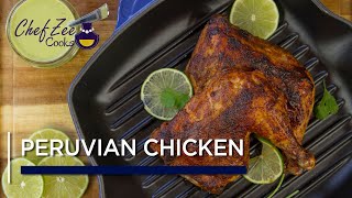 Peruvian Chicken  Oven Baked Chicken Recipe  Chef Zee Cooks [upl. by Aalst]