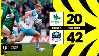 Connacht vs Glasgow Warriors  Highlights from URC [upl. by Goulder]