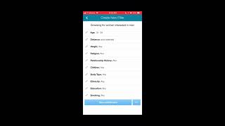 How to Adjust Search Settings on Zoosk iOS app [upl. by Lehcer]