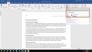 Creating Quick Parts in Word [upl. by Dnomaj]