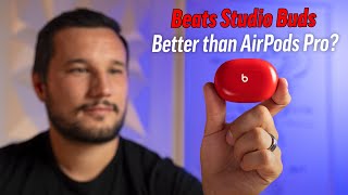 Beats Studio Buds Review after 1 Week of Use INCREDIBLE [upl. by Akimed87]