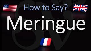 How to Pronounce Meringue CORRECTLY [upl. by Ful]