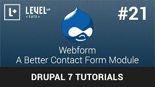 Drupal Tutorials 21  Webform  A Better Contact Form Module [upl. by Ramak337]