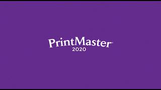 PrintMaster 2020 Tutorials Create Unique Greeting Cards [upl. by Ahsenre]