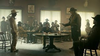 Ballad of Buster Scruggs  Saloon scene [upl. by Emiolhs]