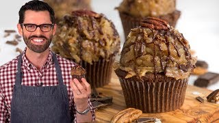 German Chocolate Cupcakes [upl. by Nagah]