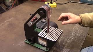 Harbor Freight 1 Inch Belt Sander Review [upl. by Ayhay]