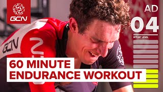 Indoor Cycling Workout  60 Minute Endurance Intervals Fitness Training [upl. by Ylelhsa]