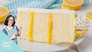 Lemon Velvet Cake Recipe With Cream Cheese Frosting [upl. by Eonak]