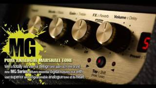 Marshall MG30FX 30 Watt Combo Amp Demo [upl. by Miharba424]