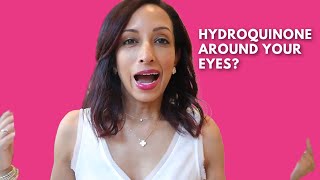 Is Hydroquinone Safe Around Your Eyes Eye Doctor Explains [upl. by Solis428]