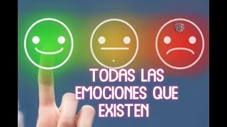 todas las emociones que existen [upl. by Keverian981]