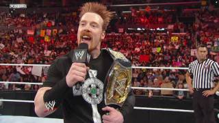 Raw Sheamus vs Zack Ryder  WWE Championship Match [upl. by Tiffi]