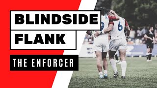 HOW to BLINDSIDE FLANK Analysing Rugbys ENFORCER [upl. by Kursh]