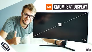 Xiaomi 34quot Ultrawide Monitor Full Review amp Comparison [upl. by Lonee]