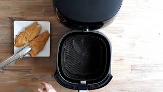 Airfryer recept vis lekkerbekjes  NLBE  Plezierindekeukennl [upl. by Yoshio566]