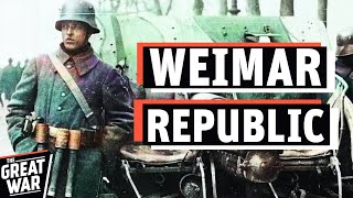 The Bloody Origin of the Weimar Republic Documentary [upl. by Quince]