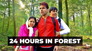 LIVING IN FOREST FOR 24 HOURS  Rimorav Vlogs [upl. by Aiden245]