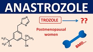 Anastrozole  Mechanism precautions interactions amp uses [upl. by Barimah]