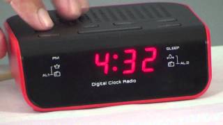 Instructions to set iconic alarm clock [upl. by Ainiger]