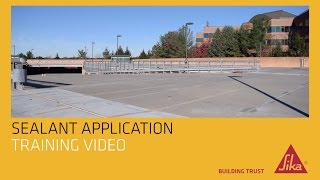 Sika Sealant Application Video [upl. by Amiaj]