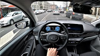 2021 Hyundai i20 Style 10 TGdi 48V Mild Hybrid 120HP  POV Test Drive [upl. by Erolyat]