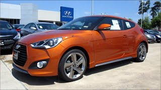 2014 Hyundai Veloster Turbo Full Review [upl. by Gnouhk]