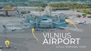 The Ultimate Guide To Vilnius Airport Full Walkthrough And Tour [upl. by Tertius]