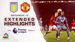 Manchester United v Aston Villa  PREMIER LEAGUE HIGHLIGHTS  12262023  NBC Sports [upl. by Bond]