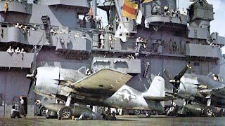 WWII Aircraft Carrier Missions in the Pacific [upl. by Cirilla]