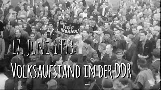 Volksaufstand in der DDR 17Juni 1953 [upl. by Hooge961]