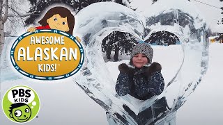 Molly of Denali  Awesome Alaskan Kids The Ice Park  PBS KIDS [upl. by Annodal]