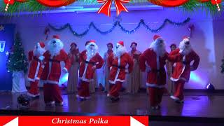 Dancing the Christmas Polka  Paulines Acaroling [upl. by Ylekalb]