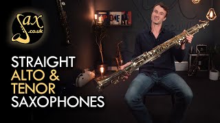 Straight Alto amp Tenor Saxophones [upl. by Legge15]