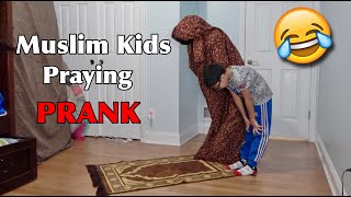 MUSLIM KIDS PRAYING PRANK [upl. by Wisnicki688]