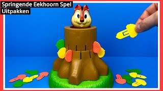 Springende Eekhoorn Spel uitpakken en spelen  Family Toys Collector [upl. by Leonerd]