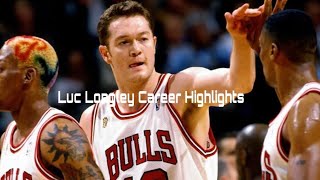 Luc Longley Career HIGHLIGHTS [upl. by Iahk]